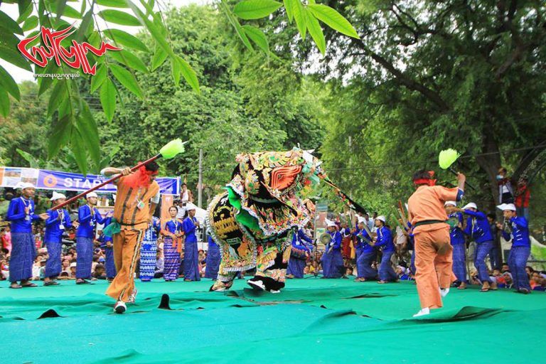 ေက်ာက္ဆည္ၿမိဳ႕တြင္ျပဳလုပ္တဲ့ သမိုင္းဝင္ဆင္လွဴပြဲေတာ္ႏွင့္ ဆင္ၿပိဳင္ပြဲေတာ္