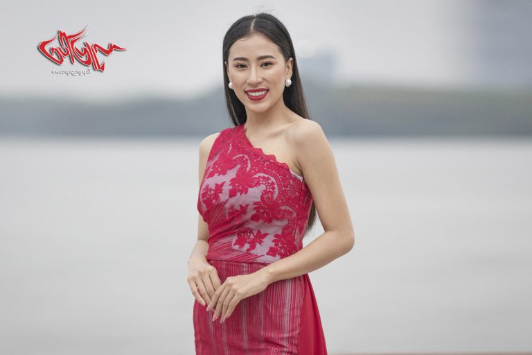 Miss Universe 2018 ၿပိဳင္ပြဲမွာ ျမန္မာႏိုင္ငံကိုယ္စားျပဳအျဖစ္  သြားေရာက္ယွဥ္ၿပိဳင္မယ့္ အလွမယ္​ ႏွင္​းေသြးယုေအာင္