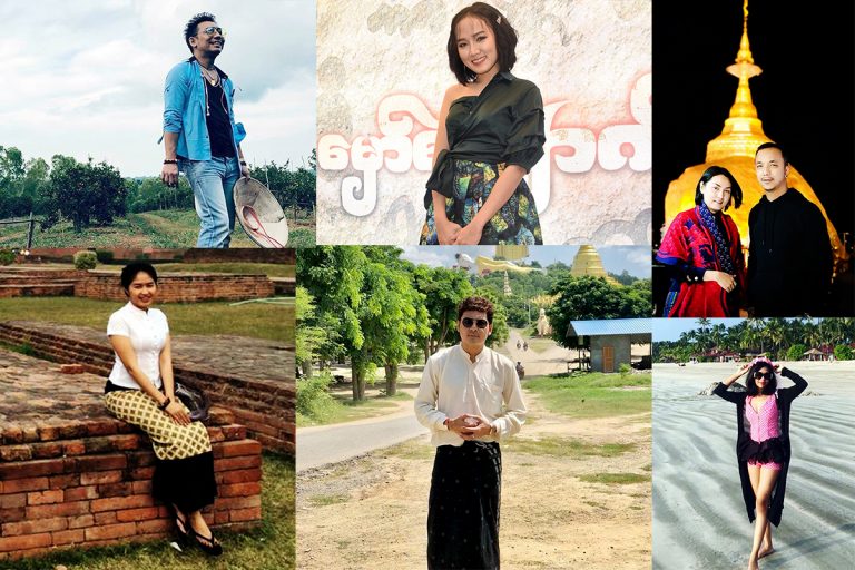 အႏုပညာအလုပ္နဲ႔ ခရီးေတြထြက္ရင္း ျမန္မာျပည္အႏွံ႔ကုိ ေရာက္ျဖစ္ေနၾကတဲ့ အႏုပညာရွင္မ်ား