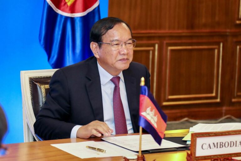 ကမ္ဘောဒီးယားနိုင်ငံခြားရေးဝန်ကြီးအား မြန်မာနိုင်ငံဆိုင်ရာအာဆီယံဥက္ကဋ္ဌ၏အထူးကိုယ်စားလှယ်သစ်အဖြစ် ခန့်အပ်ရန်ရှိ