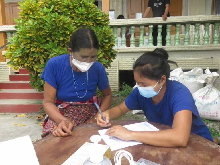 ချင်းပြည်နယ်အတွင်းက ပြည်သူ၆၀၀၀ကျော်ကို WFPကူညီမှုများပြုလုပ်