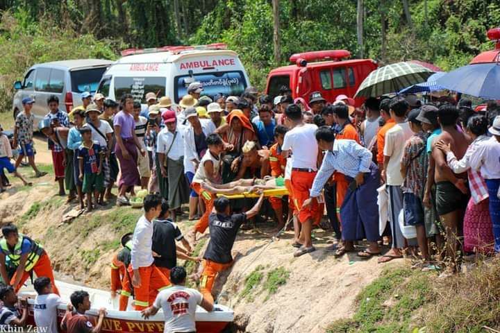 လှည်းကူးမြို့ ကျောက်အိုင်ဆည်မြောင်းအတွင်း ရေနစ်ပျောက်ဆုံးနေသူ၏ ရုပ်အလောင်းအား ယနေ့ပြန်လည်တွေ့ရှိ