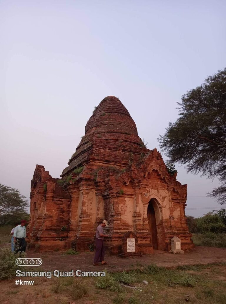 ရှေးဟောင်းဘုရားအမှတ် (၄၂၁)၏ နံရံဆေးပန်းချီအချို့အား ခွာယူဖျက်ဆီးထားခြင်းများရှိခဲ့၍ တရားခံများအား ဖမ်းဆီးရရှိနိုင်ရေး ဆောင်ရွက်လျှက်ရှိ