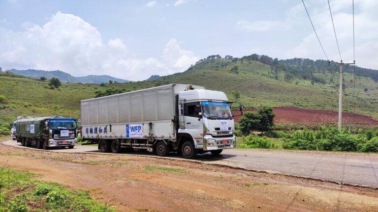 ကယားပြည်နယ်တွင် WFP ၏ အထောက်အပံ့များစတင်နေပြီဖြစ်