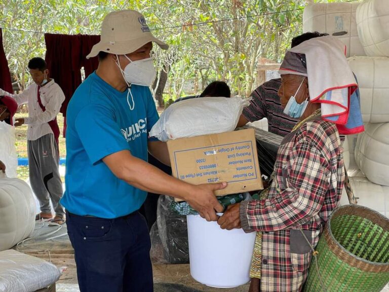 UNHCRက ကယားပြည်နယ် ဒေသခံပြည်သူ ၂၀၀၀၀ ကျော်အတွက် ကယ်ဆယ်ပစ္စည်းများထောက်ပံ့