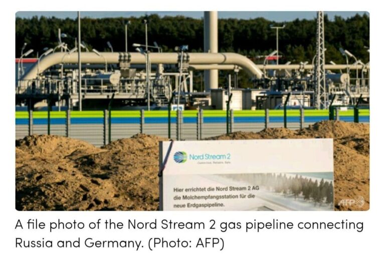 တရုတ်သို့သွယ်မည့်ပိုက်လိုင်းသည် Nord Stream 2 ကို အစားထိုးနိုင်လိမ့်မည်ဟုရုရှားဆို