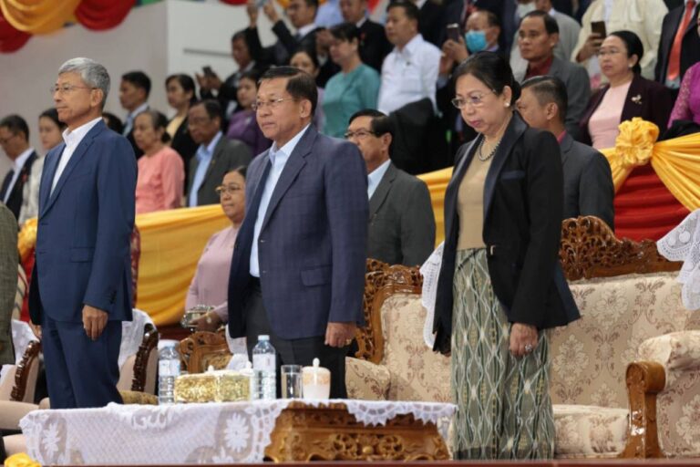 နိုင်ငံတစ်နိုင်ငံ ဖွံ့ဖြိုးတိုးတက်ရေးတွင် နယ်နိမိတ်ချင်းထိစပ်နေသည့် နိုင်ငံများကလည်း အိမ်နီးချင်းကောင်း ပီသရန်လိုအပ်ကြောင်း ဗိုလ်ချုပ်မှူးကြီး မင်းအောင်လှိုင်ပြော