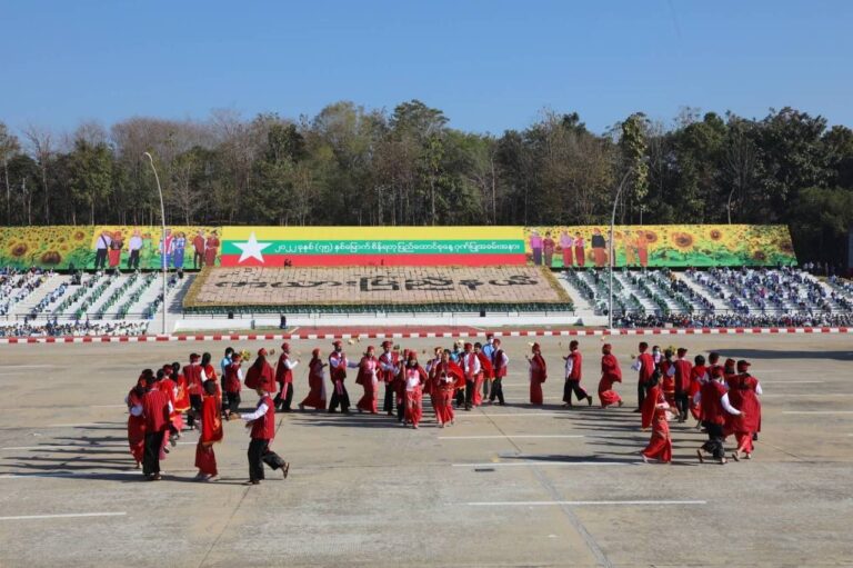 ပြည်ထောင်စုနေ့ဂုဏ်ပြုအစီအစဉ်တွင်အခမဲ့ယူသုံးမည့်တေးသီချင်း ၁၁ ပုဒ်ပိုင်ရှင်များကို​မေတ္တာရပ်ခံ