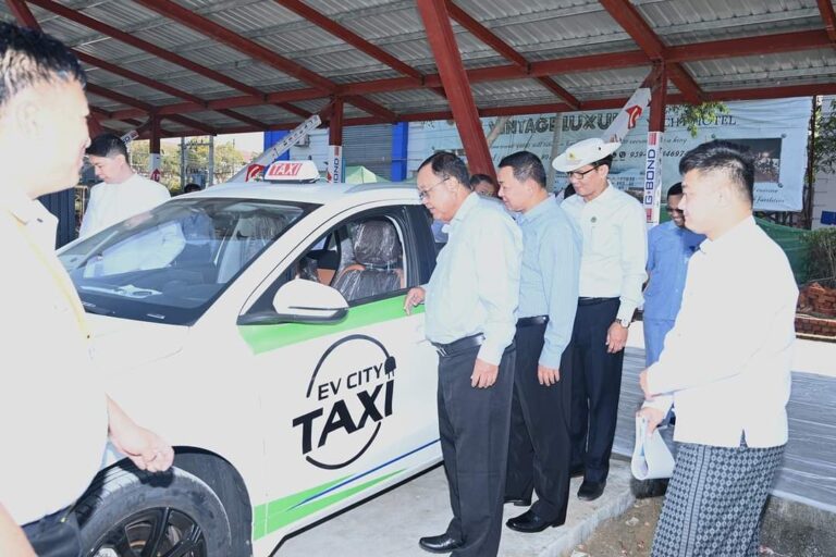 EV ကားများလည်း City Taxi အဖြစ် မှတ်ပုံတင်ရမည်ဟု YRTC ပြော