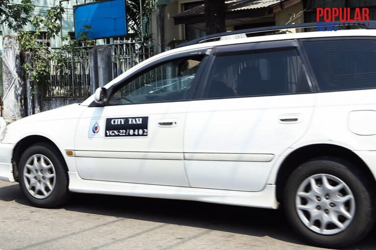 City Taxi အဖြစ် အစီးရေ ၁၃၀၀၀ ကျော် လာရောက်မှတ်ပုံတင်ထား