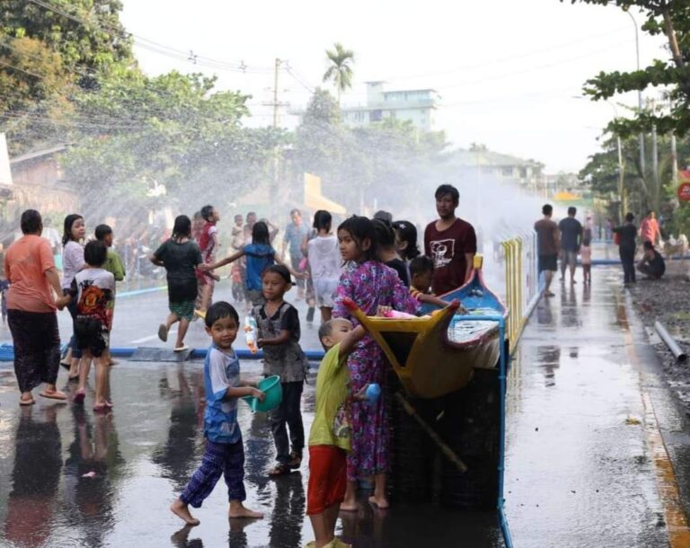 ယနေ့ (14.4.2023) အကျနေ့ ဘားအံ သင်္ကြန်.မြင်ကွင်းများ