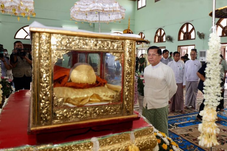 ဗန်းမော်ဆရာတော်ကြီး၏အန္တိမအဂ္ဂိဈာပနပူဇာသဘင်ကျင်းပရေးအတွက် နစက ဥက္ကဋ္ဌကသြဝါဒများခံယူ