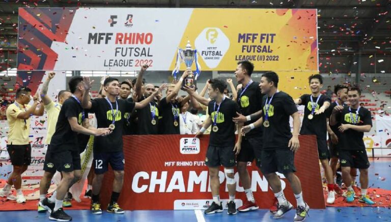 MFF RHINO Futsal League 2022 ပြိုင်ပွဲတွင် VUC FC ဗိုလ်ဆွဲ