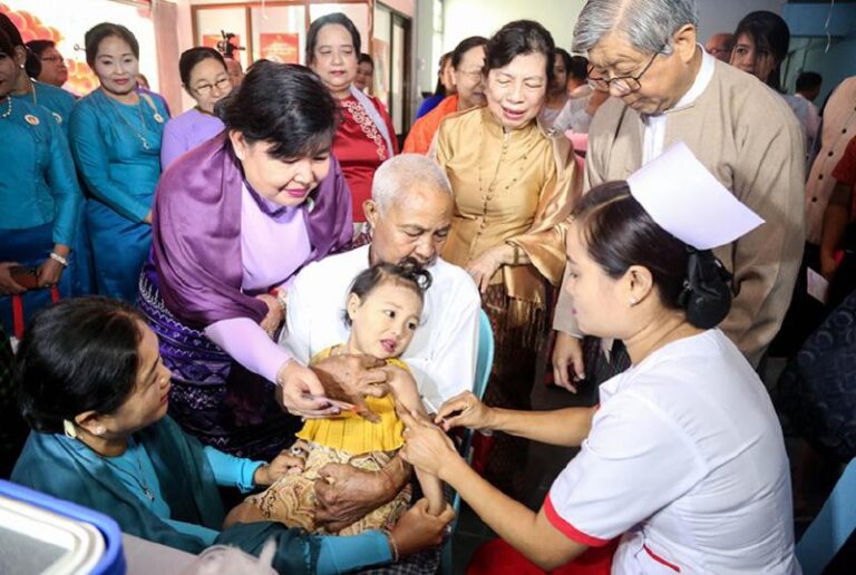 အကြောင်းအမျိုးမျိုးကြောင့် ကာကွယ်မထိုးလိုက်ရသည့် အသက် (၅) နှစ်အောက် ကလေးငယ်များအတွက် ကာကွယ်ဆေးထိုးအစီအစဉ် ဆောင်ရွက်မည်