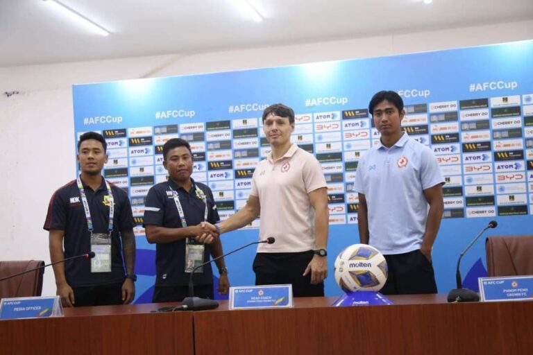 2023-24 AFC Cup ၏အုပ်စုနောက်ပွဲစဉ်ကို Shan United (Myanmar) နှင့် Phnom Penh Crown (Cambodia) တို့ယှဉ်ပြိုင်ကစားမည်