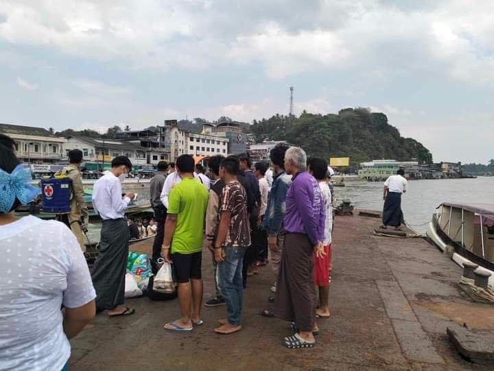 ထိုင်းနိုင်ငံတွင် ပြစ်ဒဏ်ကျခံပြီးသည့် မြန်မာနိုင်ငံသား ၂၀၀ ကျော်ကို ရနောင်းမြို့မှတဆင့် ကော့သောင်းမြို့သို့ ပြန်ပို့