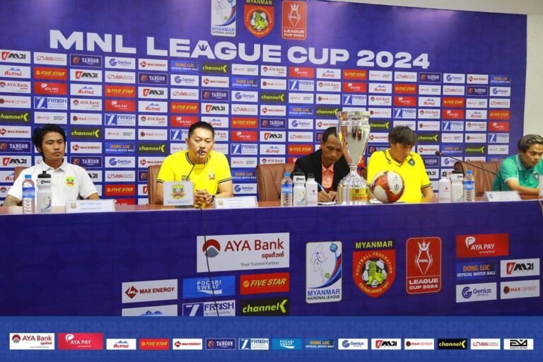 MNL League Cup 2024 Final ပွဲစဉ်တွင်ရှမ်းအသင်းကွင်းလယ်ကစားသမား မာ့ခ်ဆာကီ ပွဲပယ်ပြစ်ဒဏ်ကြောင့် မပါဝင်ဟု ဆို