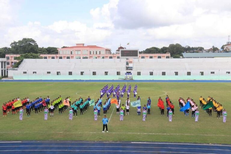 အမျိုးသားအားကစားပွဲတော်အတွက် မွန်ပြည်နယ် အမျိုးသမီးဘောလုံးအသင်း လေ့ကျင့်ပြင်ဆင်