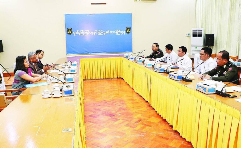 နှစ်နိုင်ငံ အပြည်ပြည်ဆိုင်ရာ နယ်စပ်ဂိတ်များ ပြန်လည် ဖွင့်လှစ်နိုင်ရေး မြန်မာနှင့် အိန္ဒိယ ဆွေးနွေး