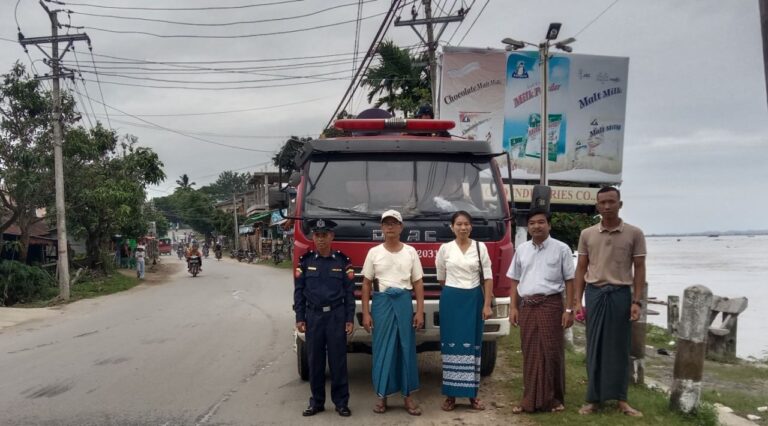 ဧရာဝတီ မြစ်ရေသည် ရွှေကူမြို့၏ စိုးရိမ်ရေအမှတ် အထက်သို့ ရောက်ရှိနိုင်သဖြင့်ကာကွယ်ရေး ကြိုတင်ပြင်ဆင်ထားဖို့လို