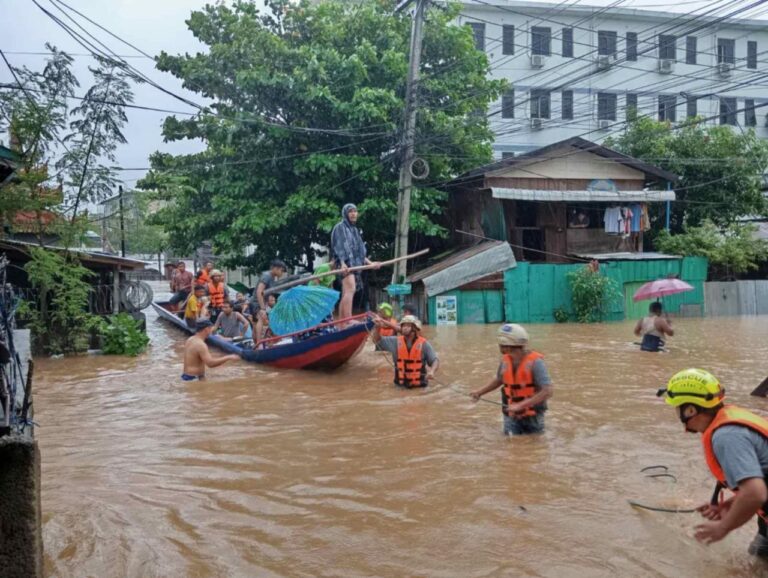 တစ်နိုင်ငံလုံးအတိုင်းအတာအနေဖြင့် ရေဘေးသင့်ပြည်သူ နှစ်သိန်းကျော်ရှိ