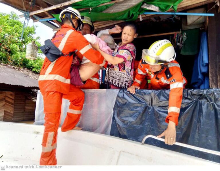 သံလွင်မြစ်ရေ မြင့်တက်မှုဖြစ်စဉ်ကြောင့် ဒေသခံပြည်သူ (၉,၀၀၀) ကျော်အား ရေဘေးရှောင်စခန်း (၂၂) နေရာသို့ ပြောင်းရွှေ့ထား