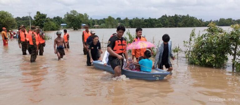 စစ်တောင်းမြစ်ရေ မြင့်တက်မှုကြောင့် တောင်ငူတွင် ရေဘေးရှောင်စခန်း (၅၁)ခု ဖွင့်လှစ်ထားရ