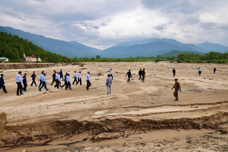 ကင်းသာရေထိန်းတမံ ပြင်ဆင်ရာတွင်တမံဧရိယာဖော်ဆောင်ပြီးမှသာ ကျိုးပေါက်နေသည့်နေရာများပြုပြင်ရန် နစက ဥက္ကဋ္ဌ ပြော