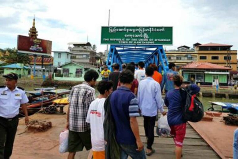 နယ်စပ်ဖြတ်ကျော်ခွင့်စာအုပ်ဖြင့် ရနောင်းဘက်သို့သွားခွင့်မပြုတော့ဟုဆို