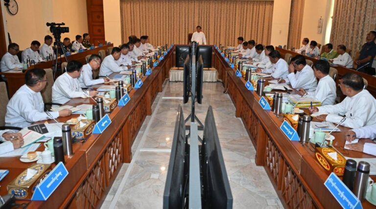 သဘာဝဘေးအန္တရာယ် သတိပေးချက်များကို ပြည်သူများ သတိပြု နားလည်လွယ်အောင် ထုတ်လွှင့်ရန် နစက ဥက္ကဋ္ဌ ပြော