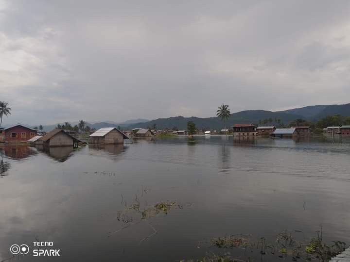 အလှူရှင်ရောက်ရှိမှု နည်းပါးသဖြင့် အင်းလေးဒေသ ပြင်လိမ့်အောက်ရွာ ဒေသခံများ<br>သောက်သုံးရေနှင့် စားသောက်ရေးအခက်အခဲကြုံနေဟုဆို