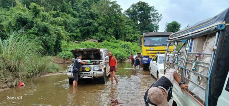 ရှမ်း/တောင် ရေ‌ဘေးသင့်ပြည်သူများ ပြန်လည်ထူထောင်ရေးအတွက် ရှမ်း‌/မြောက် အလှူရှင်အဖွဲ့များ ထွက်ခွာကူညီ