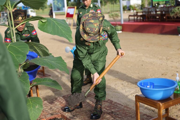 ၂၀၂၄ ခုနှစ်၏ တတိယအကြိမ် မိုးရာသီသစ်ပင်စိုက်ပျိုးပွဲ၌ ကျွန်းပင်(၉၀၀)အပါအဝင် အပင်ပေါင်း(၂၄၀၀)စိုက်ပျိုးခဲ့