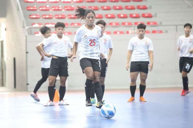 AFF Women Championship 2024 ပြိုင်ပွဲ မြန်မာ့လက်ရွေးစင် အမျိုးသမီး ဖူဆယ်အသင်း ဝင်ရောက်ယှဉ်ပြိုင်ရန် ဆက်တိုက် လေ့ကျင့်ပြင်ဆင်