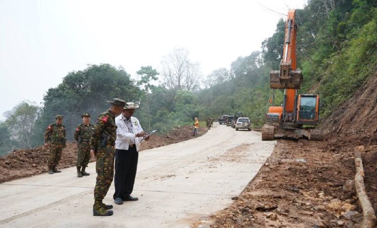 ကျိုင်းတုံ-ပန်လီ-မိုင်းခုတ်-မိုင်းဆတ်လမ်းများ ပြုပြင်ပြီးဖြစ်၍ ယာဉ်များ ပုံမှန်အတိုင်းပြန်လည်သွားလာနိုင်ပြီ