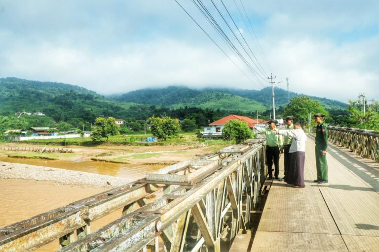 မိုင်းဖြတ်မြို့နယ်၌ ရေကြီး၊ ရေလျှံမှုကြောင့် တံတားနှင့် ရေအားလျှပ်စစ် လုပ်ငန်းများ ထိခိုက်ပျက်စီးခဲ့ရ