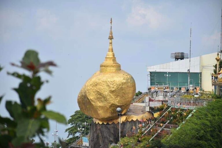 ကျိုက်ထီးရိုး ဘုရားဖူးရာသီအတွင်း ဝမ်းပျက်ဝမ်းလျောရောဂါမဖြစ်ပွားစေရေး အများပြည်သူသုံး ရေသိုလှောင် ကန်အား ကလိုရင်းဆေးခတ်